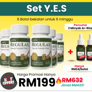 Pakej Mega Ramadhan (6 Regulax + 2 Minyak)