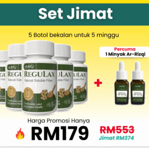 Set Jimat (5 Regulax + 2 Minyak)